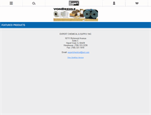 Tablet Screenshot of expertchemical.com